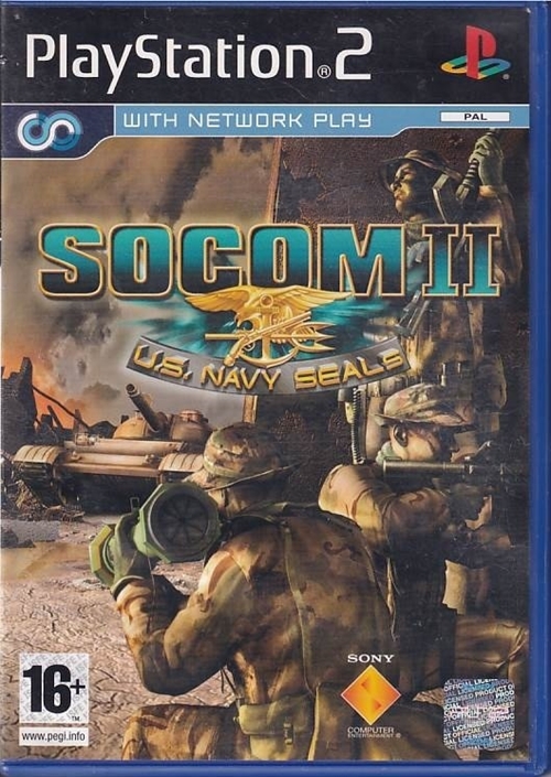 SOCOM II US Navy SEALs - PS2 (B Grade) (Genbrug)